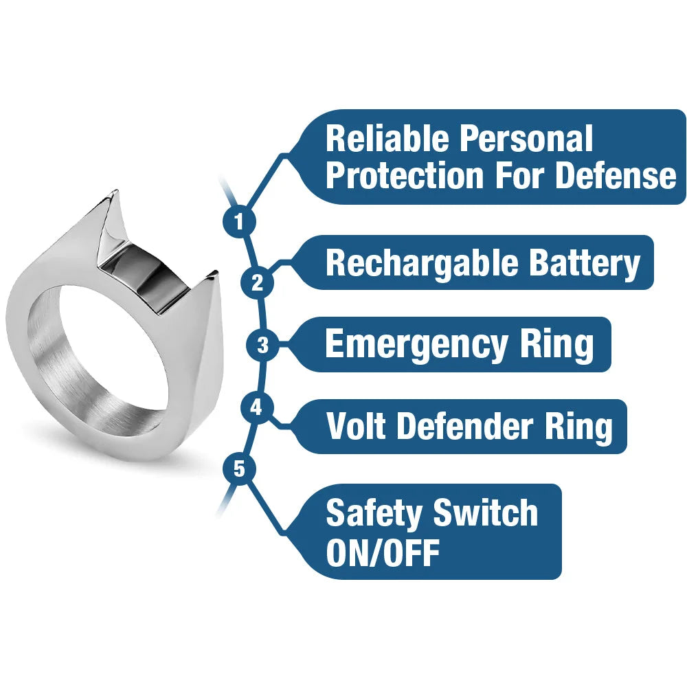 š„ Last Day Promotion 49% OFF š„ Bazeec⢠50m Volt Guardian Ring